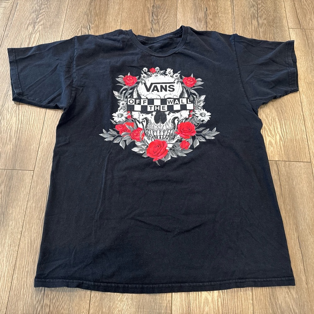 Vans Black Graphic T-Shirt